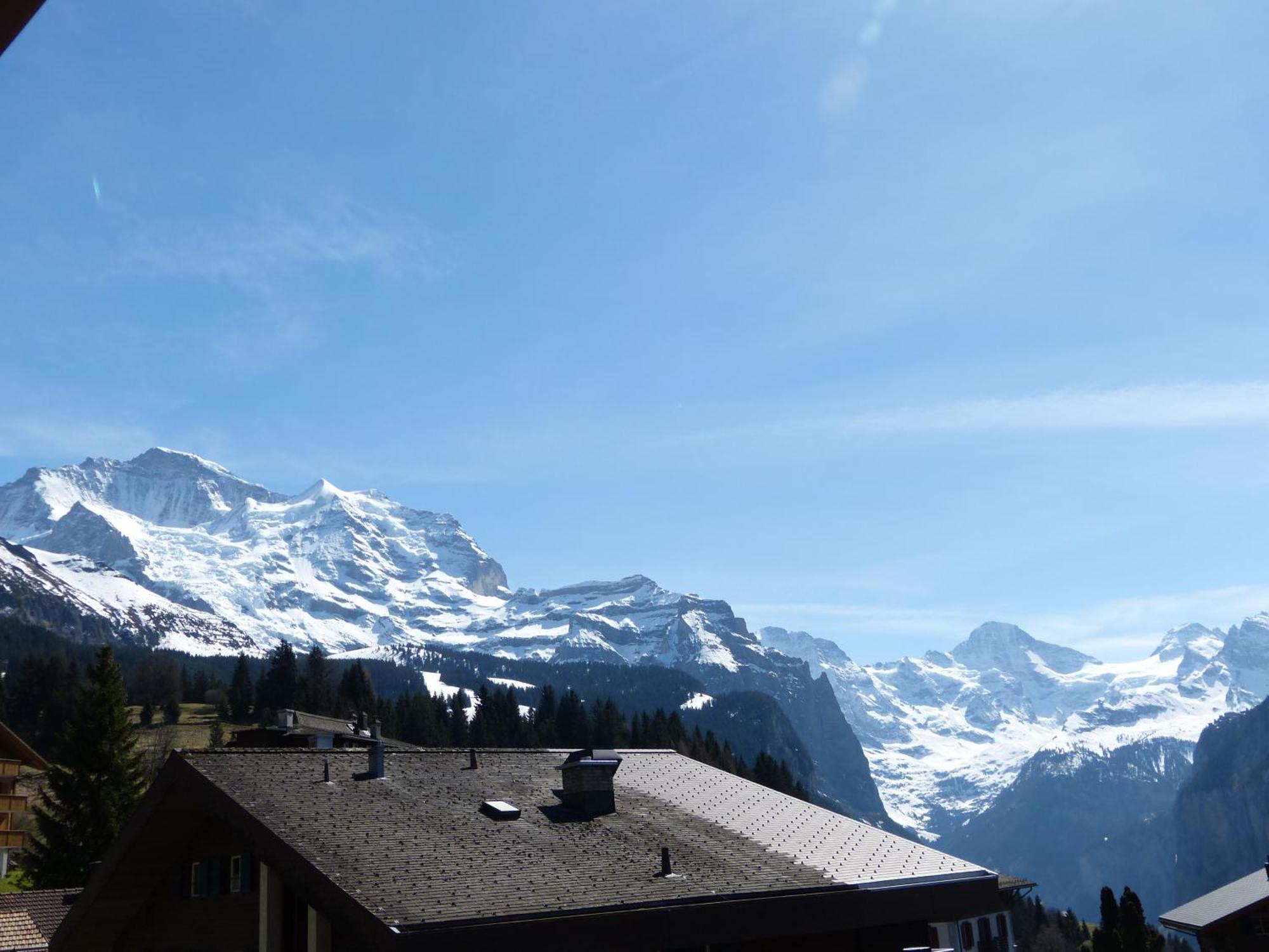 Chalet Bella Vista 6 Wengen Dış mekan fotoğraf